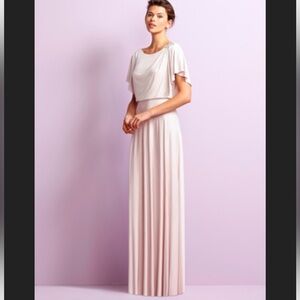 Jenny Yoo Maracaine Pink Evening Gown Size 16